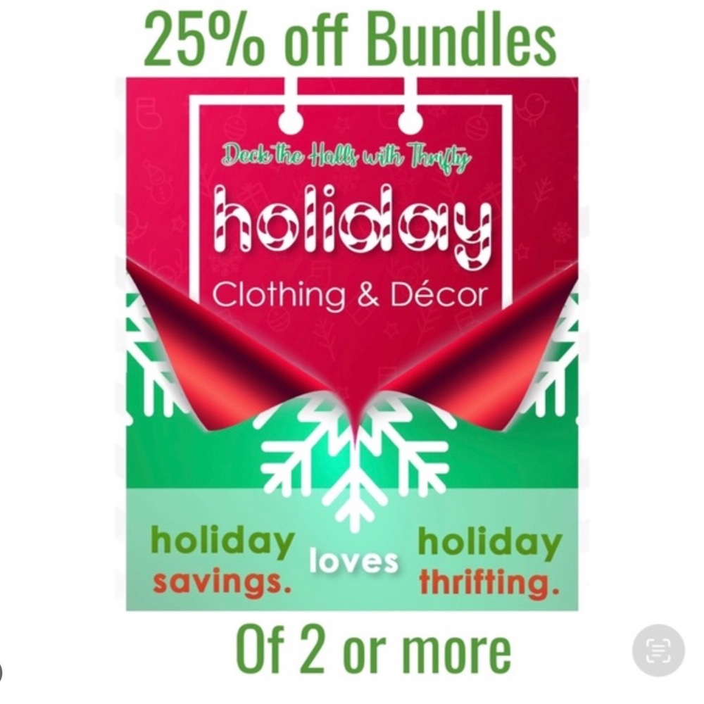 25% off all bundles of 2 or more items.